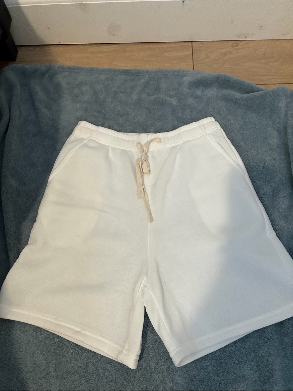 Men's White Shorts